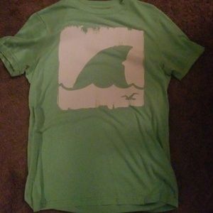Hollister medium green shirt